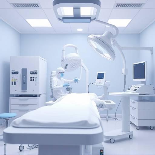 3D animation showing medical explanation about a new healthcare treatment.